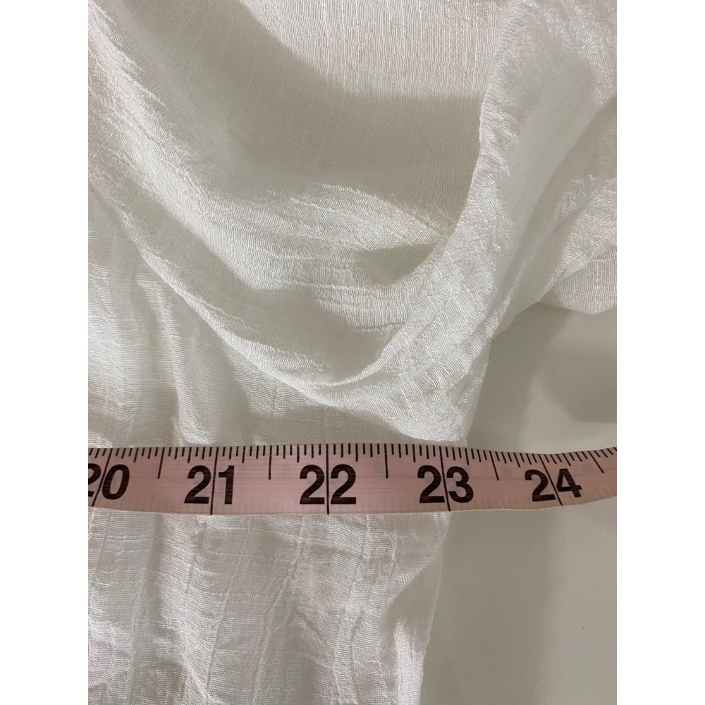 Torrid Blouse Boho Lace Flowy Sheer Tunic Top Size 0 - Picture 9 of 12